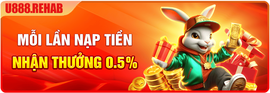 Mỗi lần nạp tiền nhận thưởng 0.5%